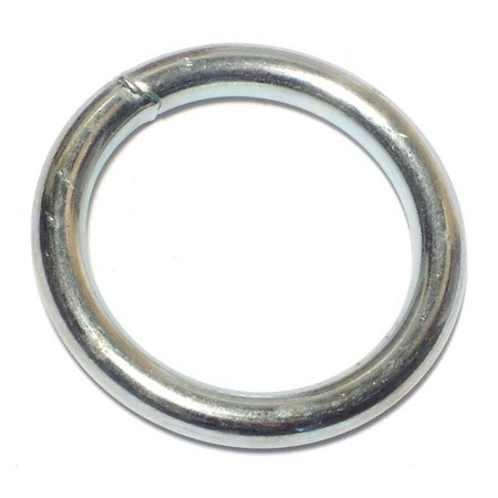 MIDWEST FASTENER #7 x 1" Zinc Plated Steel Welded Rings 8PK 60225
